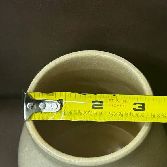 NWT Vintage Speckled Bud Flower Vase Farmhouse Planter Cottagecore Pot - Picture 5 of 6